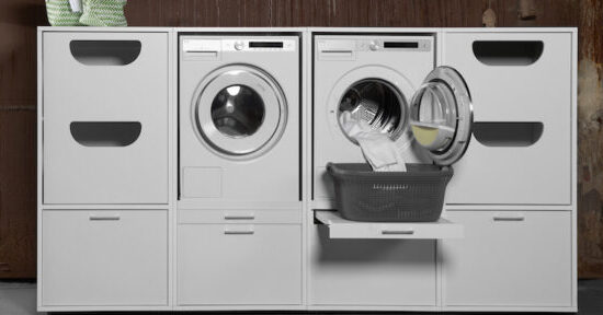 Hoeveelheid van stok Oproepen De wasmachine stevig plaatsen, met of zonder kast - AdviesVoorU